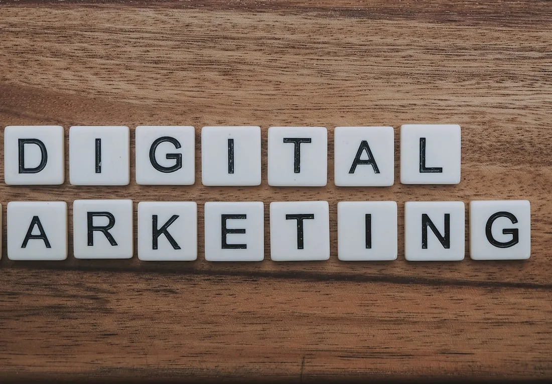 Digital marketing tiles representing demand generation